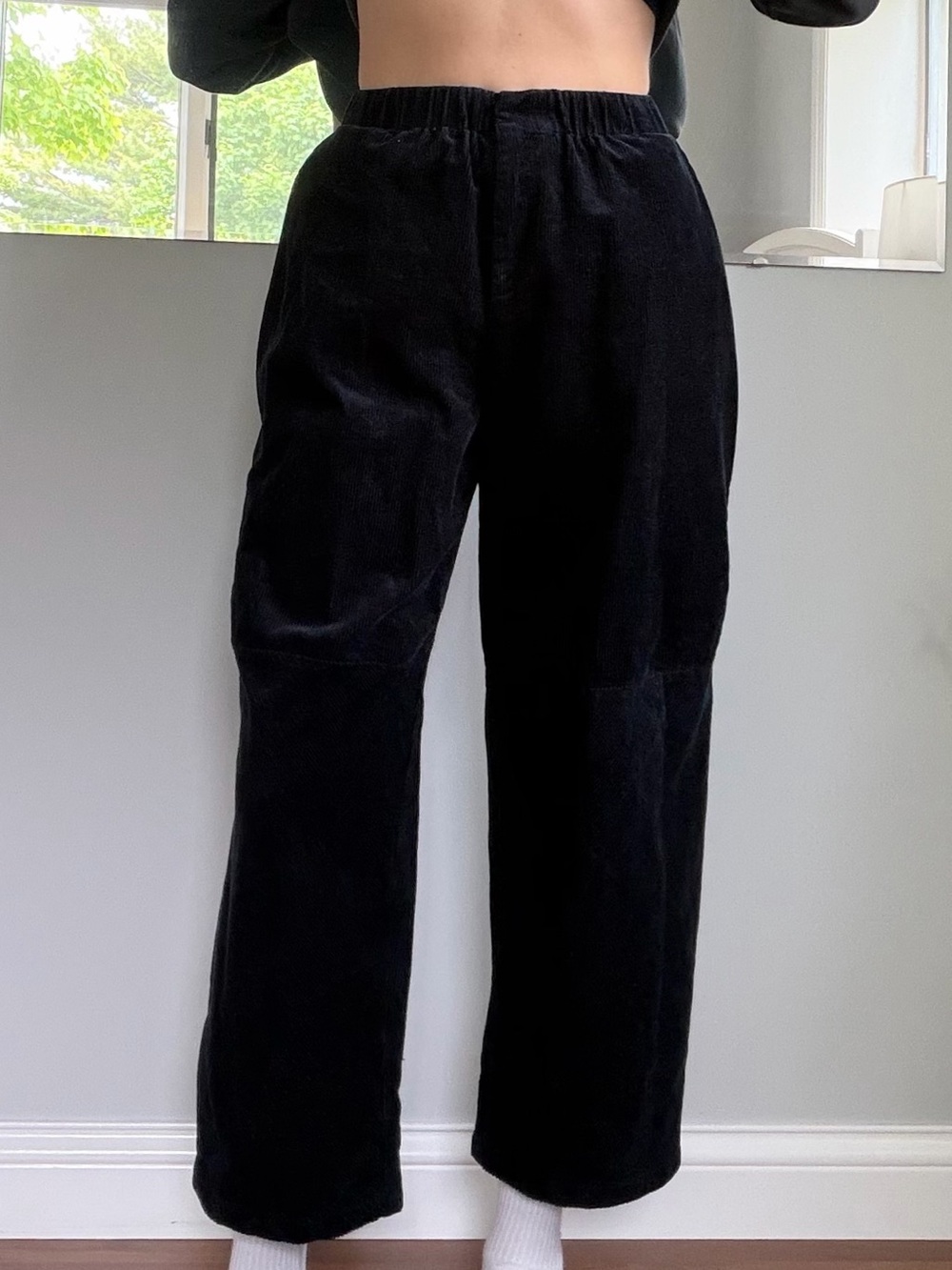 Navy Cotton Corduroy Pant